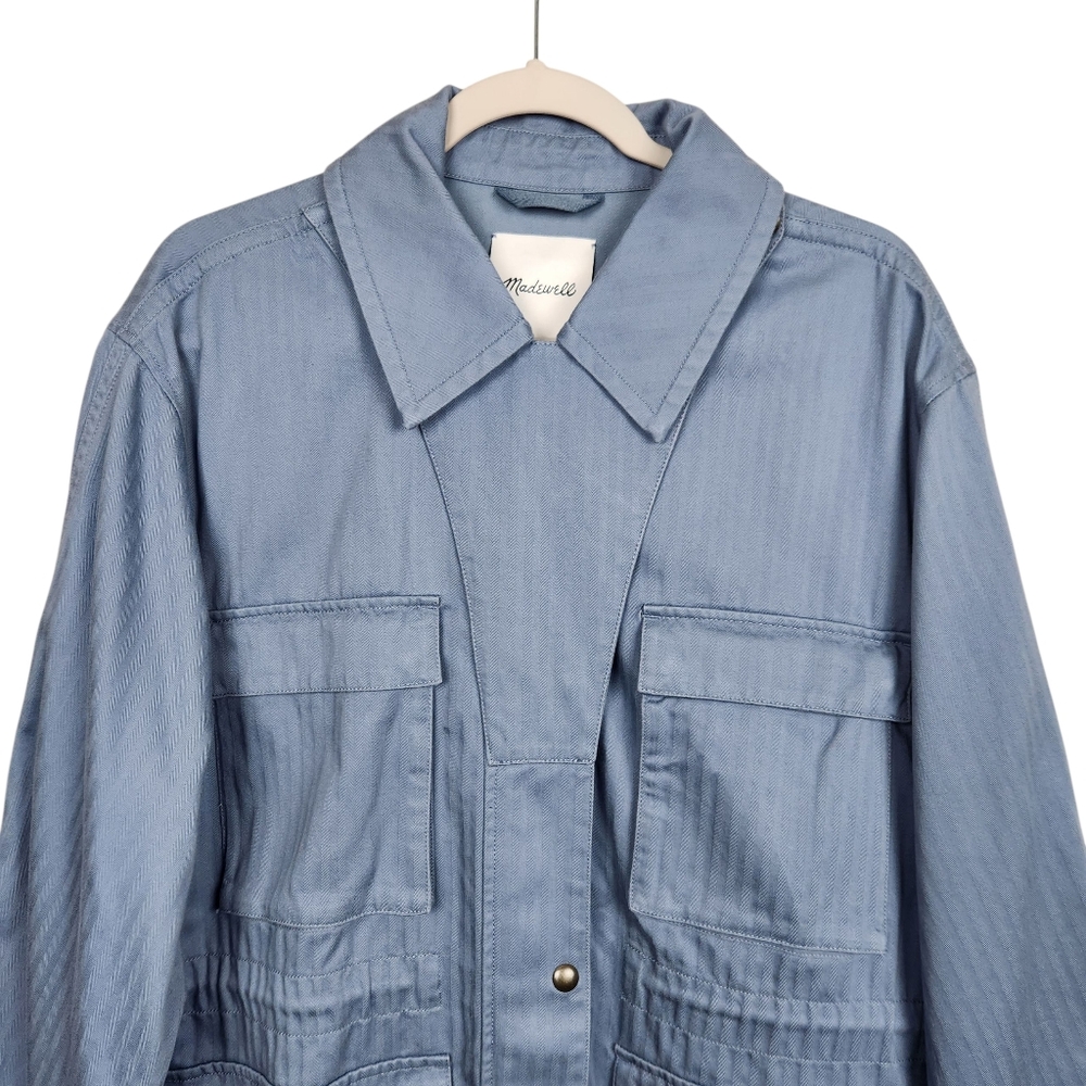 Madewell Gray Utility Jacket - Picture 4 of 14
